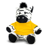 branded Zebra Plush Toy, from our range of promotional Teddy Bears &amp; Plush Toys