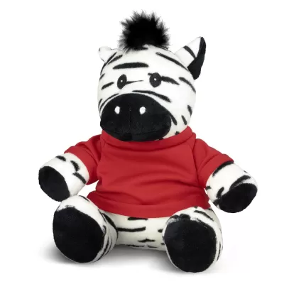 branded Zebra Plush Toy, from our range of promotional Teddy Bears & Plush Toys
