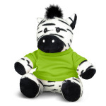 branded Zebra Plush Toy, from our range of promotional Teddy Bears &amp; Plush Toys