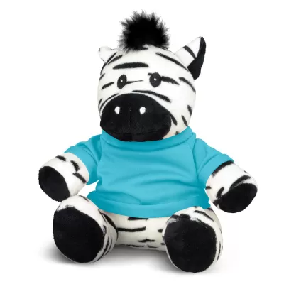branded Zebra Plush Toy, from our range of promotional Teddy Bears & Plush Toys