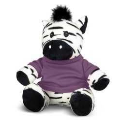 branded Zebra Plush Toy, from our range of promotional Teddy Bears & Plush Toys