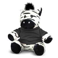 branded Zebra Plush Toy, from our range of promotional Teddy Bears & Plush Toys