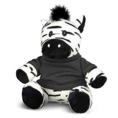 branded Zebra Plush Toy, from our range of promotional Teddy Bears & Plush Toys