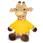 branded Giraffe Plush Toy, from our range of promotional Teddy Bears &amp; Plush Toys