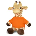 branded Giraffe Plush Toy, from our range of promotional Teddy Bears &amp; Plush Toys