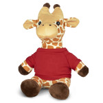 branded Giraffe Plush Toy, from our range of promotional Teddy Bears &amp; Plush Toys