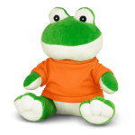 branded Frog Plush Toy, from our range of promotional Teddy Bears &amp; Plush Toys