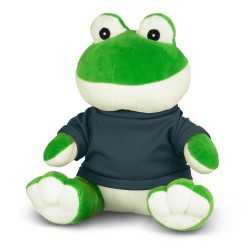 branded Frog Plush Toy, from our range of promotional Teddy Bears & Plush Toys