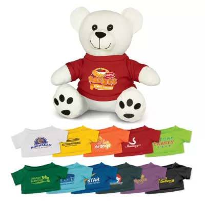 branded Cotton Bear Plush Toy, from our range of promotional Teddy Bears & Plush Toys