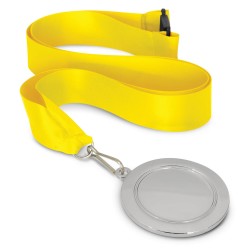 branded Podium Medal - 65mm, from our range of promotional Novelties