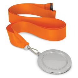 branded Podium Medal - 65mm, from our range of promotional Novelties