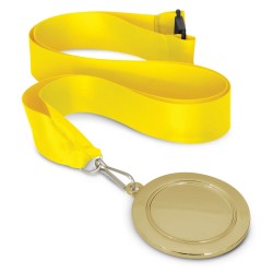 branded Podium Medal - 65mm, from our range of promotional Novelties