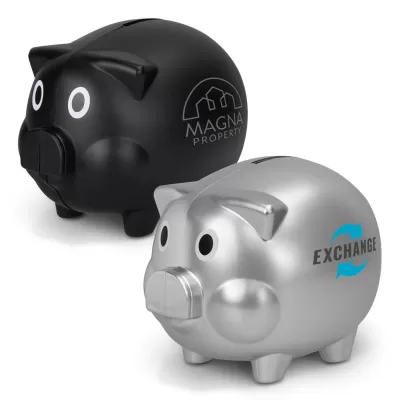 branded Piggy Bank, from our range of promotional Novelties