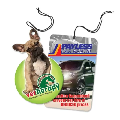 branded Car Air Freshener, from our range of promotional Novelties
