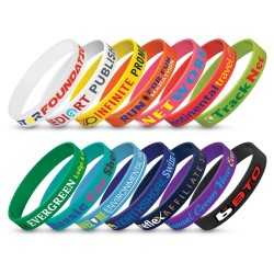 Wristbands - Silicone Wrist Band - Indent