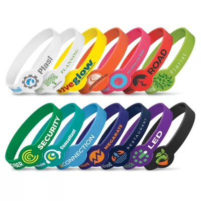 branded Xtra Silicone Wrist Band, from our range of promotional Wristbands