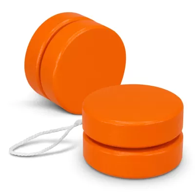 branded Jester Wooden Yoyo, from our range of promotional Yo-Yo's