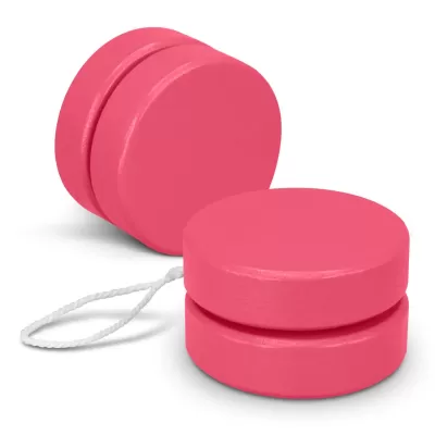 branded Jester Wooden Yoyo, from our range of promotional Yo-Yo's