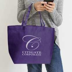 branded City Shopper Tote Bag, from our range of promotional Non Woven Tote Bags