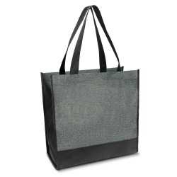 branded Civic Shopper Heather Tote Bag, from our range of promotional Non Woven Tote Bags