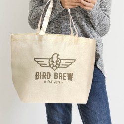 Shopping Tote Bags - City Shopper Natural Look Tote Bag