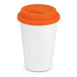 Reusable Coffee Cups - Plastic & Ceramic - Aztec Double Wall Coffee Cup