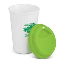 Reusable Coffee Cups - Plastic & Ceramic - Aztec Double Wall Coffee Cup