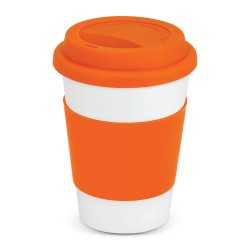 branded Aztec Coffee Cup, from our range of promotional Reusable Coffee Cups - Plastic & Ceramic
