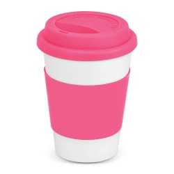 branded Aztec Coffee Cup, from our range of promotional Reusable Coffee Cups - Plastic & Ceramic
