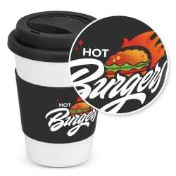 branded Aztec Coffee Cup, from our range of promotional Reusable Coffee Cups - Plastic & Ceramic