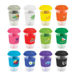 Reusable Coffee Cups - Plastic &amp; Ceramic - Aztec Double Wall Glass Cup