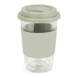 branded Aztec Double Wall Glass Cup, from our range of promotional Reusable Coffee Cups - Plastic & Ceramic