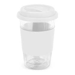 branded Aztec Double Wall Glass Cup, from our range of promotional Reusable Coffee Cups - Plastic & Ceramic