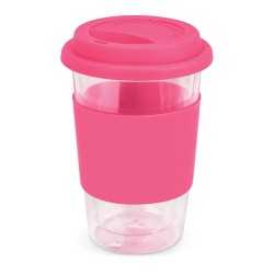 branded Aztec Double Wall Glass Cup, from our range of promotional Reusable Coffee Cups - Plastic & Ceramic