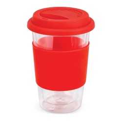branded Aztec Double Wall Glass Cup, from our range of promotional Reusable Coffee Cups - Plastic & Ceramic