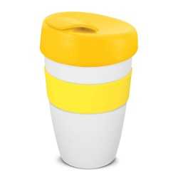 branded Express Cup Deluxe - 480ml, from our range of promotional Reusable Coffee Cups - Plastic & Ceramic