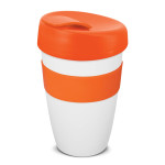 branded Express Cup Deluxe - 480ml, from our range of promotional Reusable Coffee Cups - Plastic &amp; Ceramic