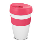branded Express Cup Deluxe - 480ml, from our range of promotional Reusable Coffee Cups - Plastic &amp; Ceramic