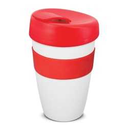 branded Express Cup Deluxe - 480ml, from our range of promotional Reusable Coffee Cups - Plastic & Ceramic