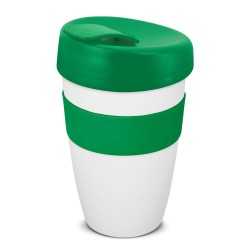 branded Express Cup Deluxe - 480ml, from our range of promotional Reusable Coffee Cups - Plastic & Ceramic
