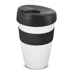 branded Express Cup Deluxe - 480ml, from our range of promotional Reusable Coffee Cups - Plastic & Ceramic