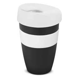 branded Express Cup Deluxe - 480ml, from our range of promotional Reusable Coffee Cups - Plastic & Ceramic