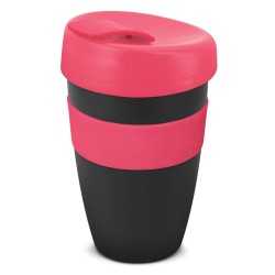 branded Express Cup Deluxe - 480ml, from our range of promotional Reusable Coffee Cups - Plastic & Ceramic