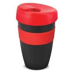 branded Express Cup Deluxe - 480ml, from our range of promotional Reusable Coffee Cups - Plastic & Ceramic