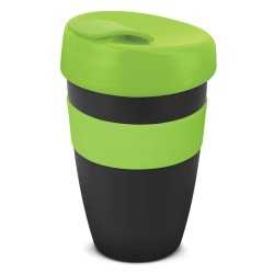 branded Express Cup Deluxe - 480ml, from our range of promotional Reusable Coffee Cups - Plastic & Ceramic