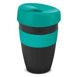 branded Express Cup Deluxe - 480ml, from our range of promotional Reusable Coffee Cups - Plastic & Ceramic