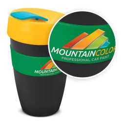 branded Express Cup Deluxe - 480ml, from our range of promotional Reusable Coffee Cups - Plastic & Ceramic