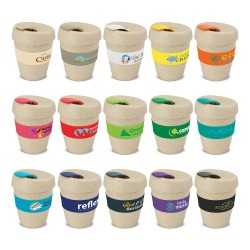 branded Express Cup - Natura, from our range of promotional Reusable Coffee Cups - Plastic & Ceramic