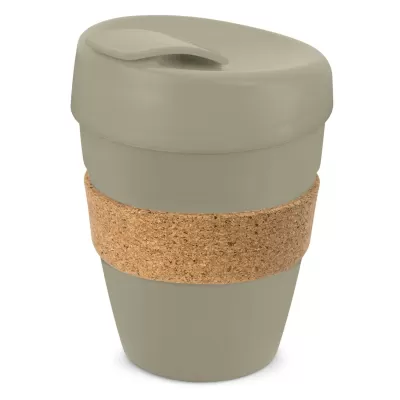 branded Express Cup Deluxe - Cork Band, from our range of promotional Reusable Coffee Cups - Plastic & Ceramic