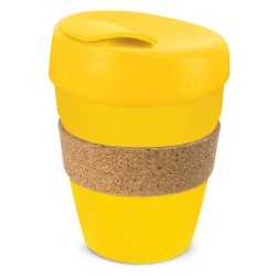 branded Express Cup Deluxe - Cork Band, from our range of promotional Reusable Coffee Cups - Plastic & Ceramic